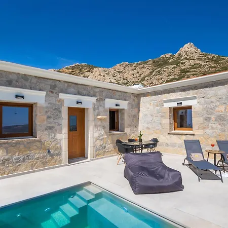 Lithos Luxury Pool Villa Karpathos Exterior photo